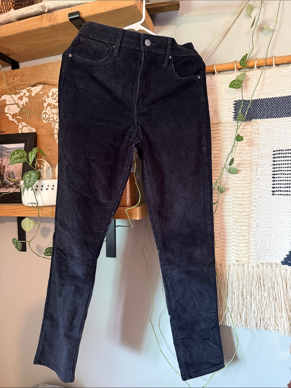 Levi's Women's Black Skinny Corduroy Jeans